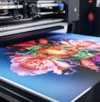 Digital photo being printed
